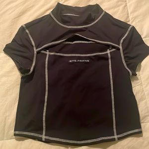 Urban Outfitters Cut Out  “iETS.FRANS” tee.